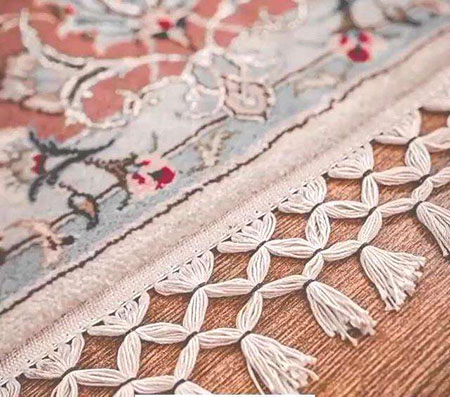 ریشه بافی فرش