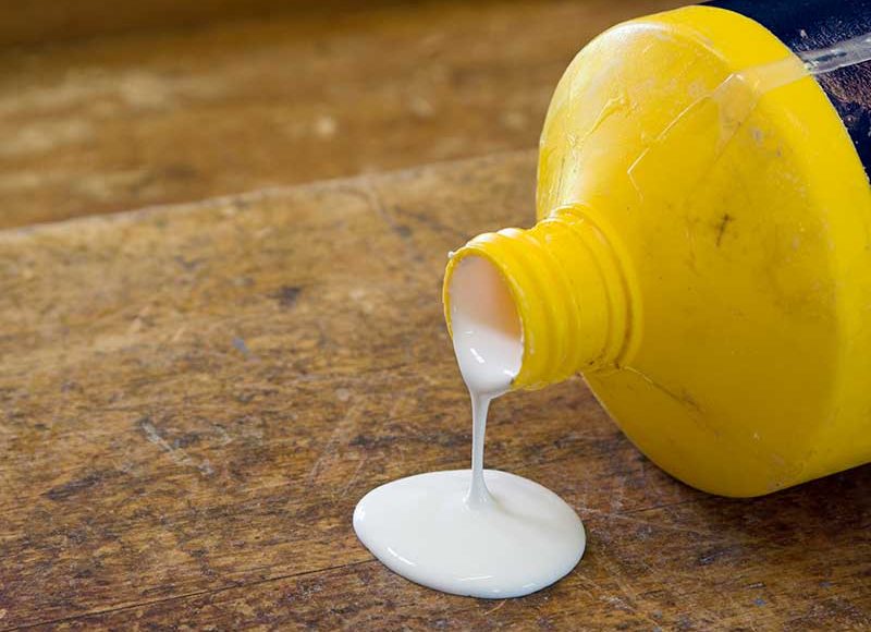 روش از بین بردن چسب 123