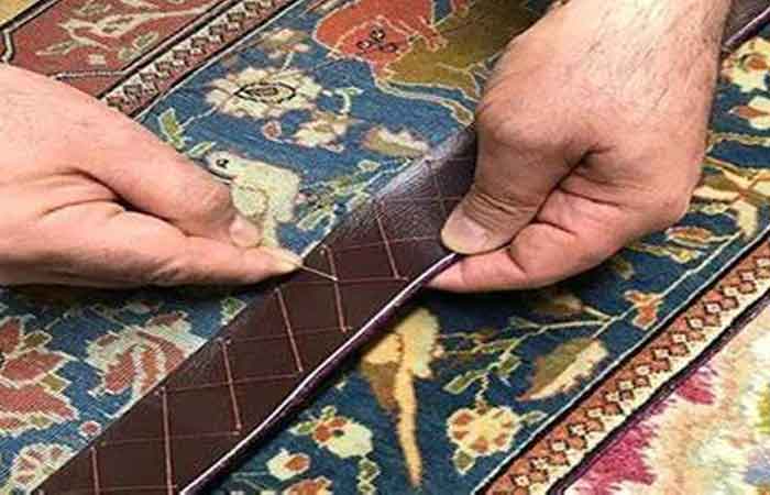 چرم دوزی فرش